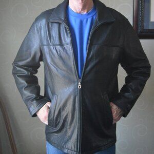 Roundtree & Yorke Black Lambskin Jacket